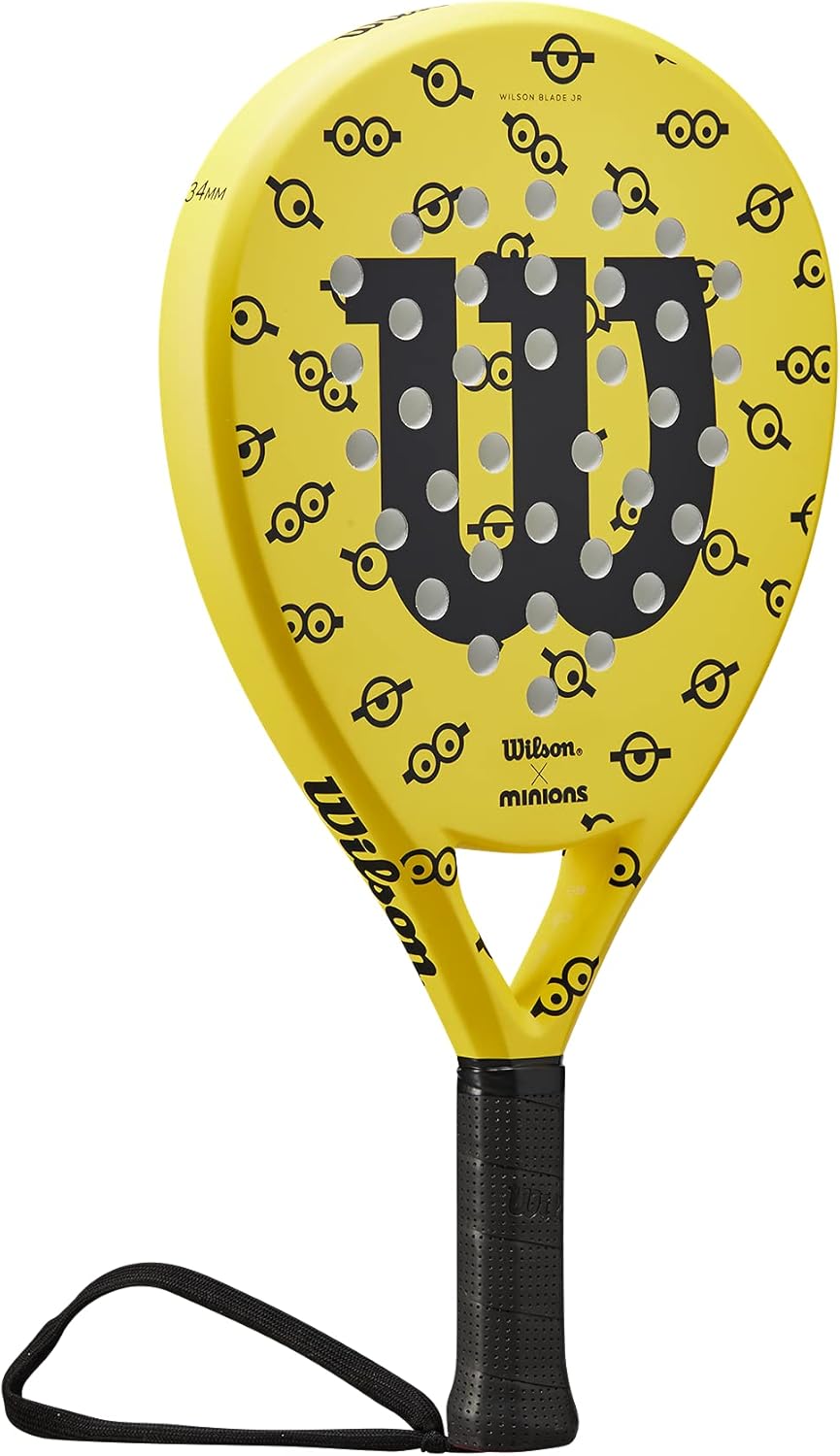 Wilson Raqueta de Pádel Minions Junior Eyes 13 71llFt48EIS. AC SL1500