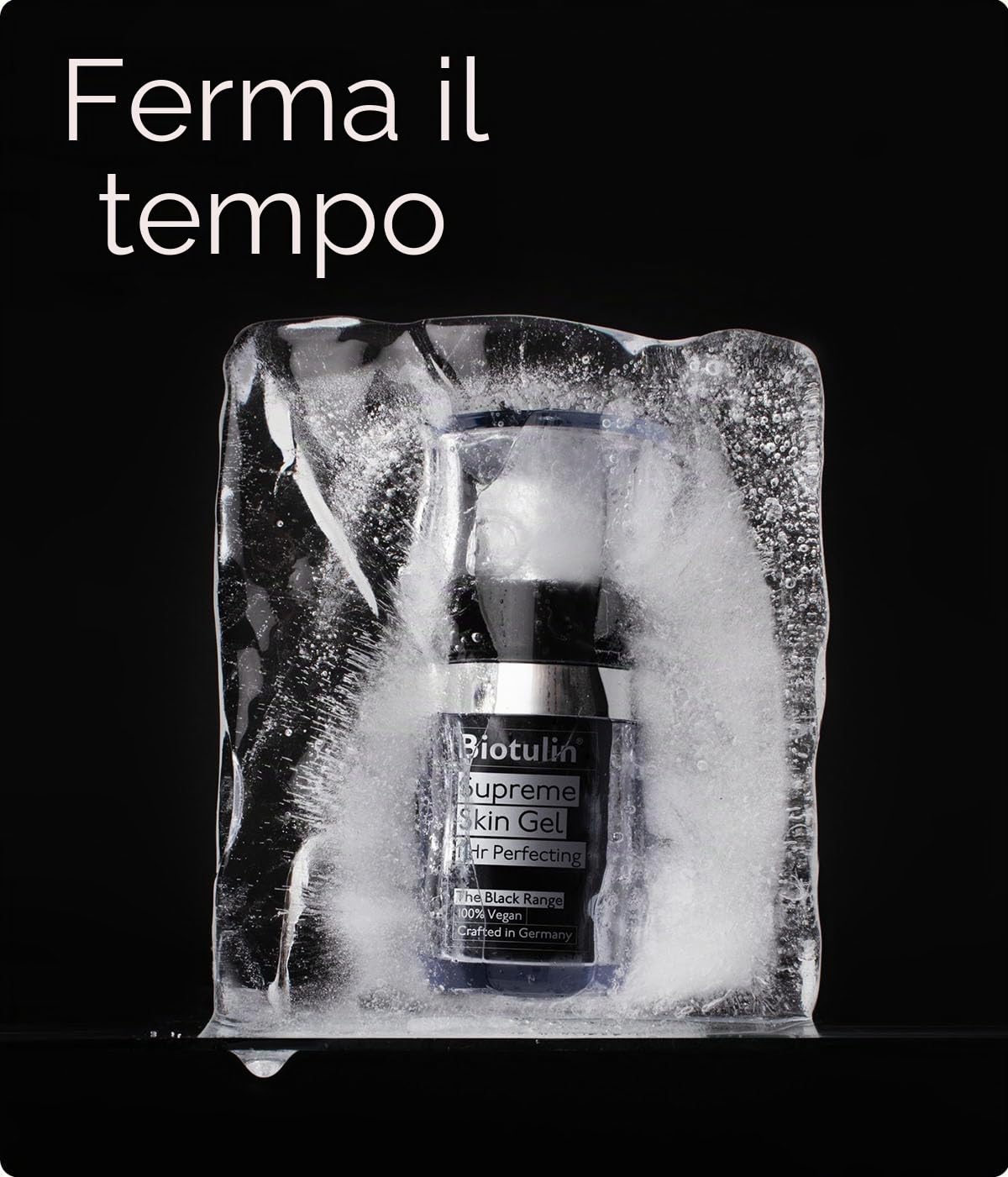 Biotulin - Supreme Skin Gel 15ml - Trattamento idratante antirughe con Spilantolo concentrato e Acido Ialuronico - Pelle liscia e rimpolpata in meno di 1 ora