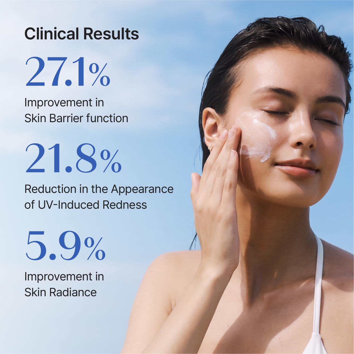 REJURAN Skin Barrier Sunscreen SPF 50, c-PDRN® Daily Sunscreen, 1.35 fl oz