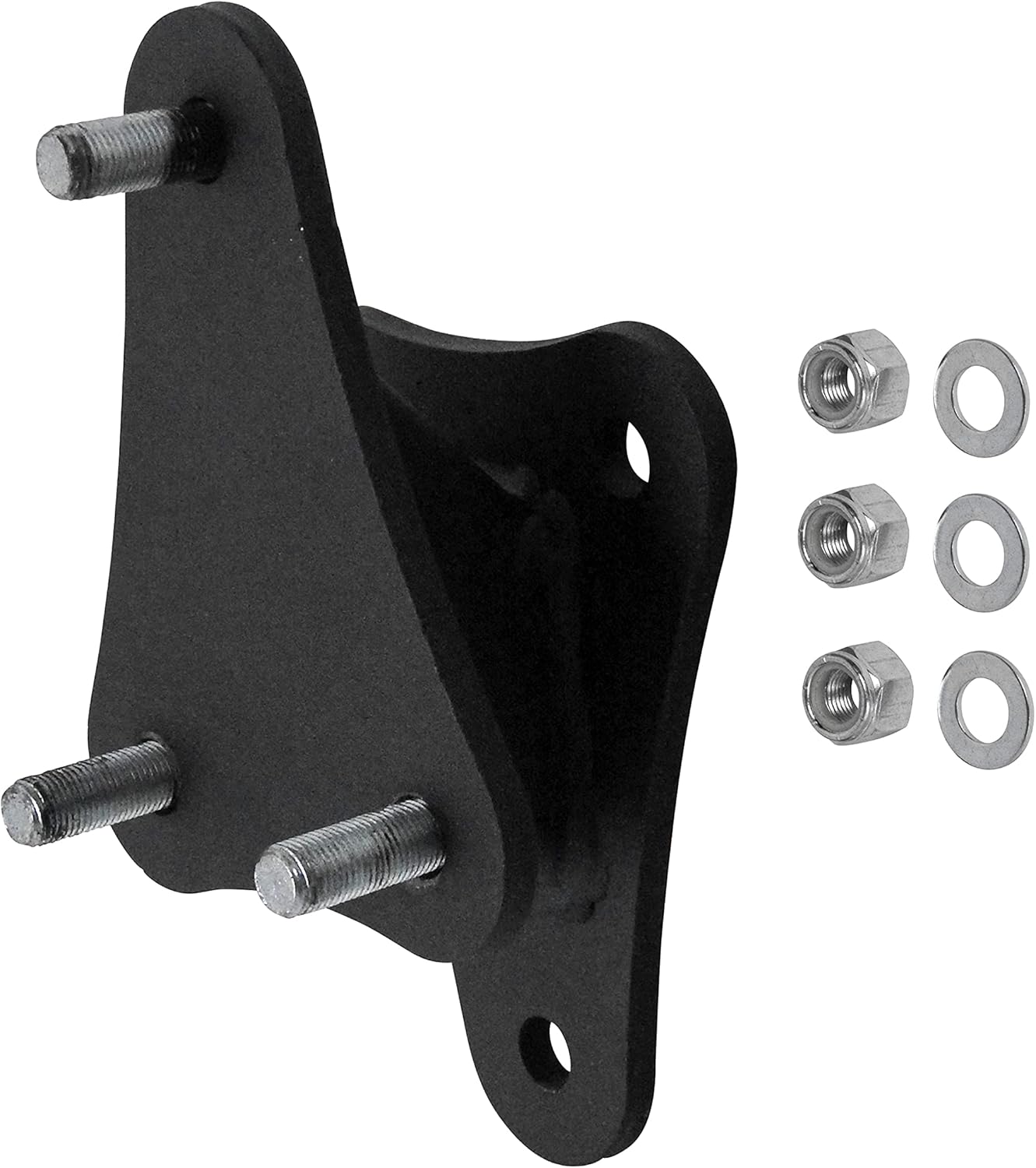 Extreme Max 5001.5797 Spare Tire Relocation Bracket for 2007-2018 Jeep Wrangler JK Models,Black