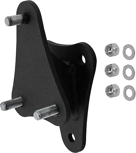 Extreme Max 5001.5797 Soporte de reubicación de neumáticos de repuesto para modelos Jeep Wrangler JK 2007-2018, color negro