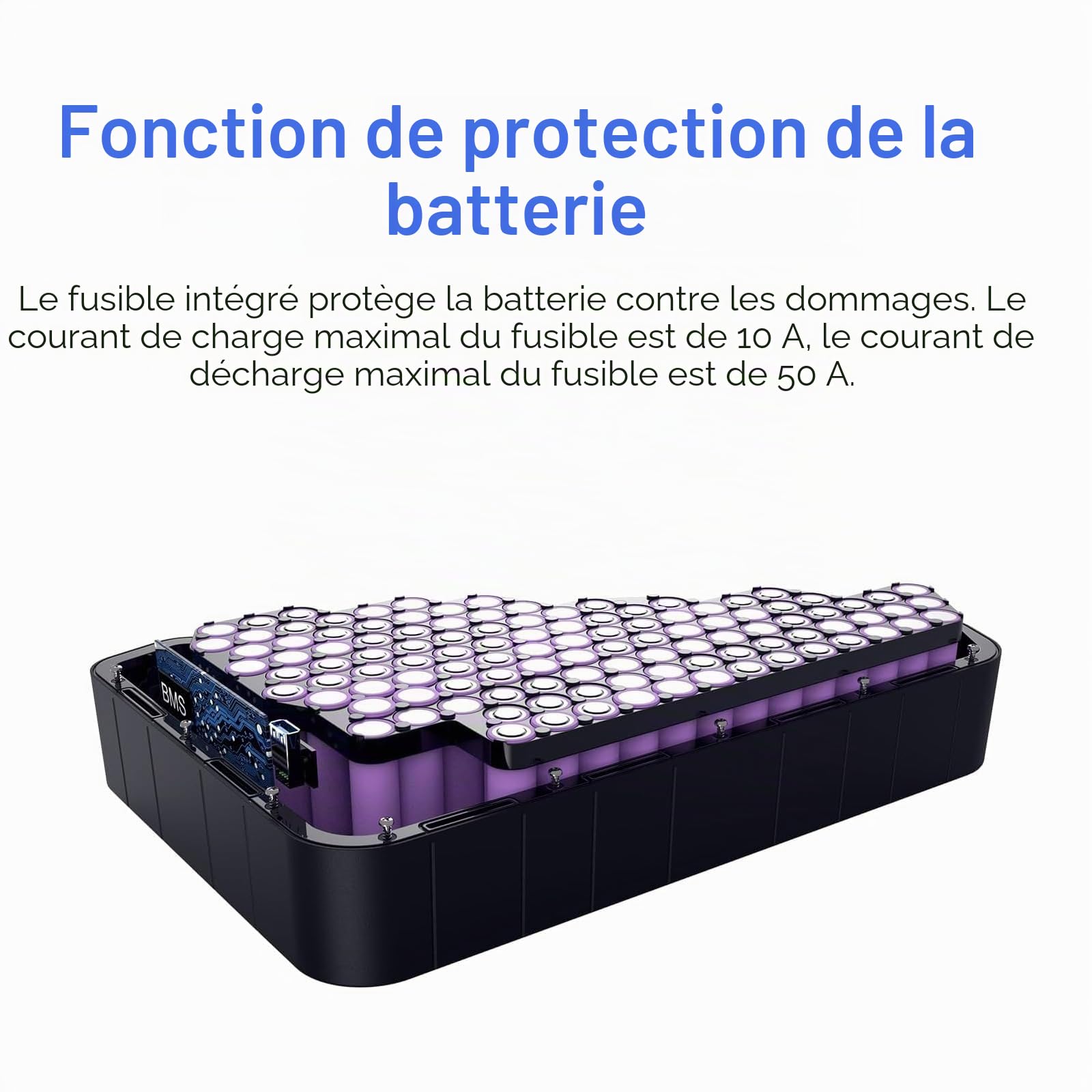 Batteries Lithium triangulaires pour vélos électriques 48 V/52 V/72 V, capacités 35 Ah, 30 Ah, 20 Ah avec BMS Inclus. Batteries pour vélos électriques adaptées aux Moteurs 350 W-2000 W. (52V 30Ah)