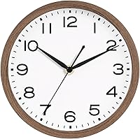 Vista 39 de AKCISOT Reloj de Pared Silencioso Sin Tic Tac Relojes de Pared Modernos Operados por Batería 10 Pulgadas, Reloj Clásico Pequeño Analógico Decorativo