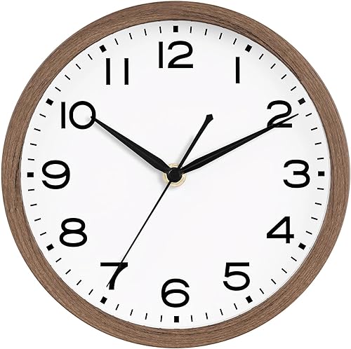 Miniatura 28 de AKCISOT Reloj de Pared de 14 Pulgadas, Relojes de Pared Grandes Bohemios a Batería Sin Tic Tac, Reloj Grande Silencioso Moderno Decorativo para Sala