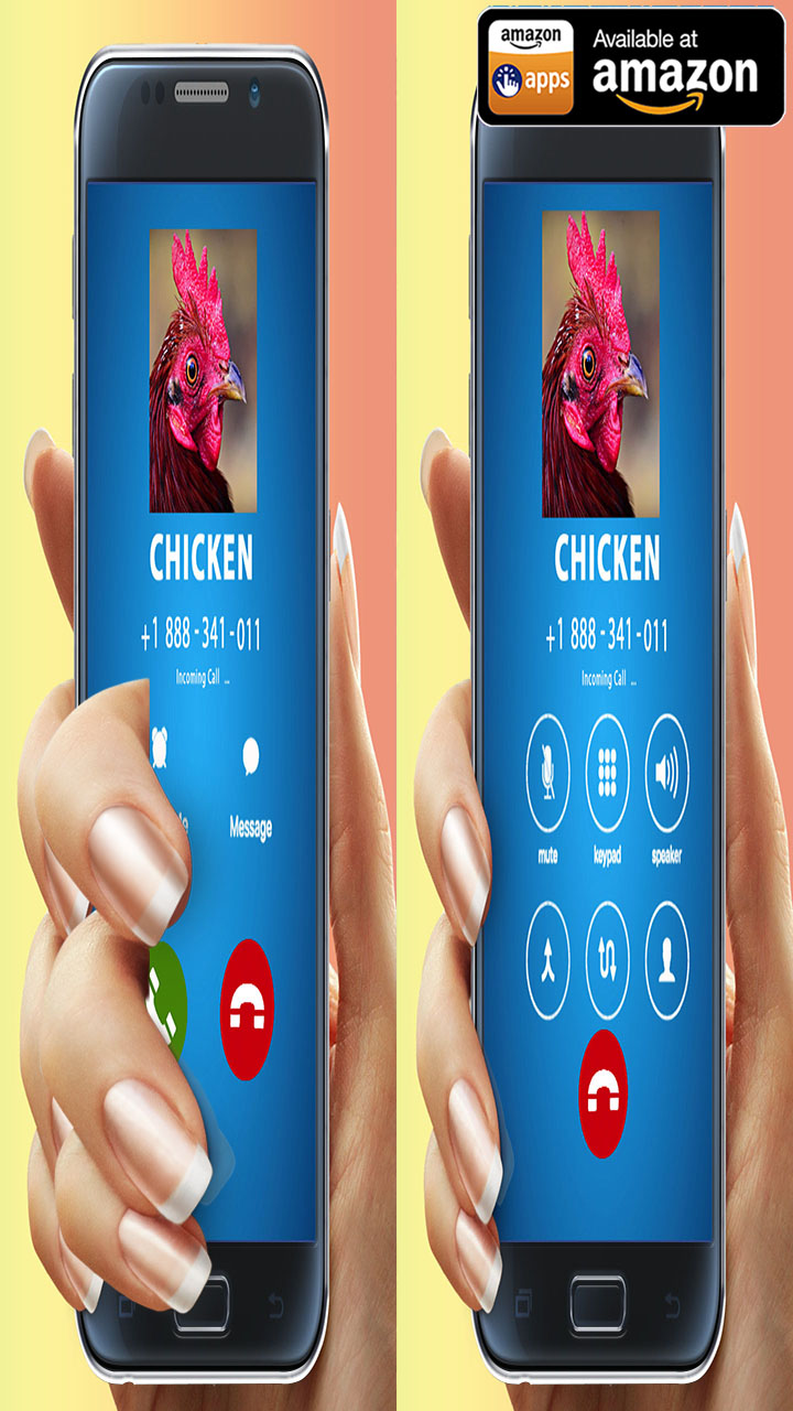 Fake call from Cute Chicken - App on Amazon Appstore