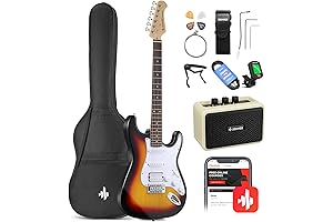 Donner DST-100S Full-Size Electric Guitar Kit: Perfect for Beginners