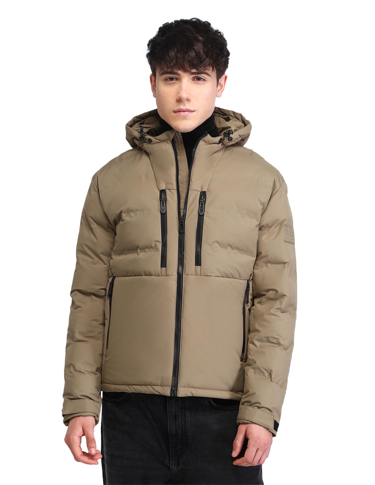 flying machine FMJCK2574 BROWN Mens Jackets-picture-55