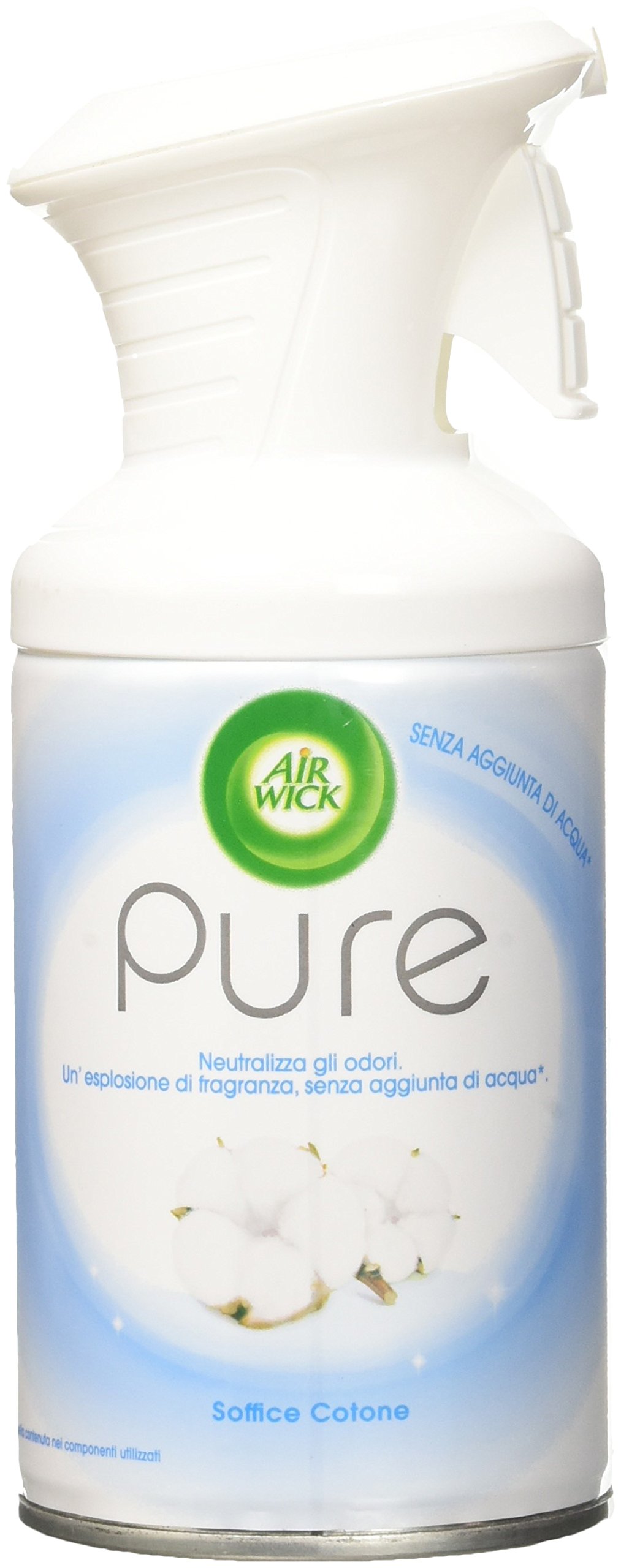 Air Wick Pure Spray Souple Coton 6 x 250 ml