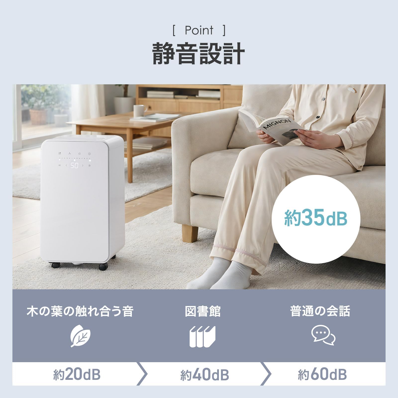 Amazon | 【1日最大12L。湿気を、まとめて除湿。】 除湿機 衣類乾燥