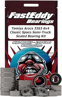 FastEddy Bearings Compatible with Tamiya Arocs 3363 6x4 ClassicSpace Semi-Truck Sealed Bearing Kit