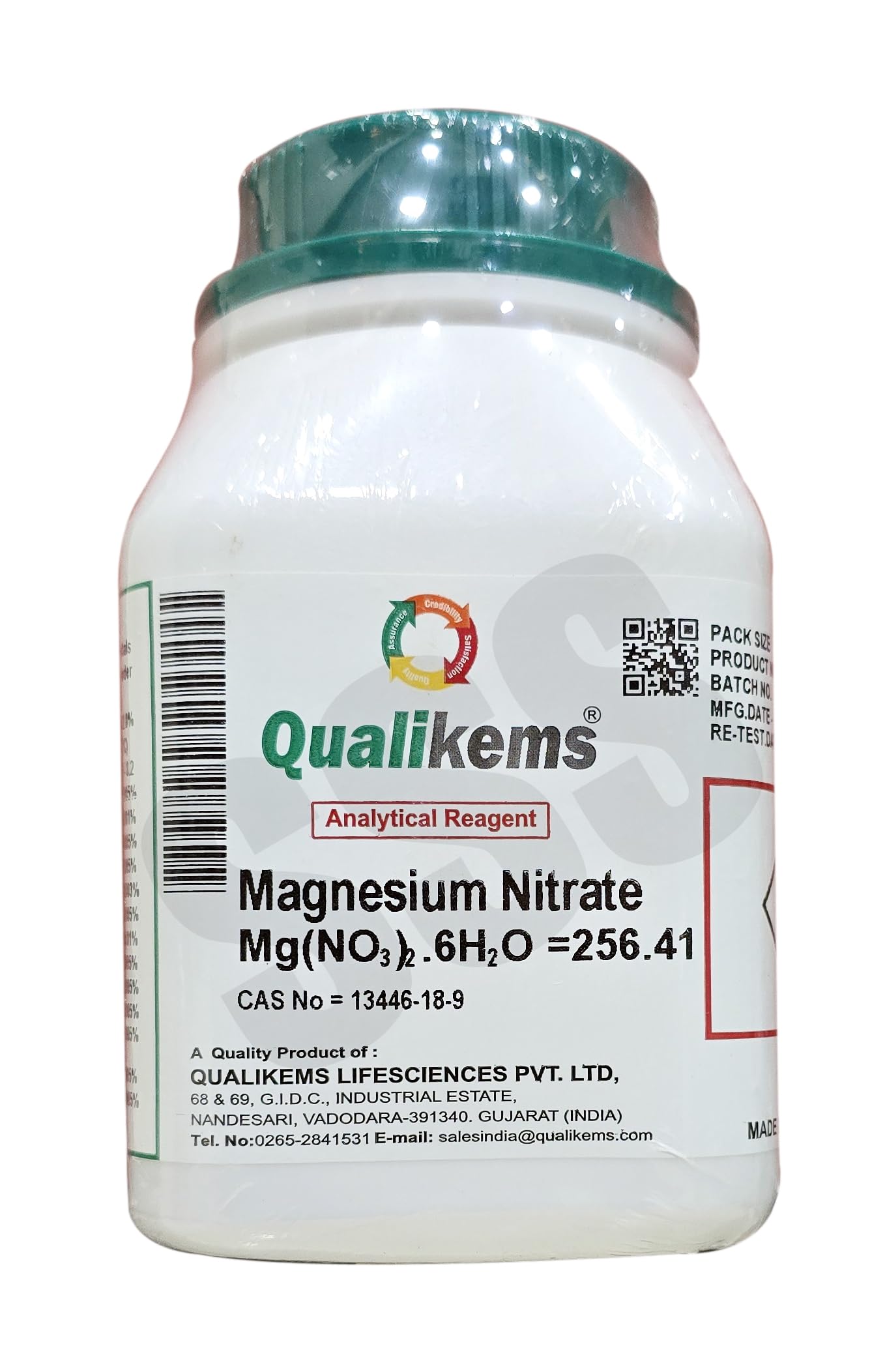Magnesium Nitrate AR 500gms (QUALIKEMS) CAS No =13446-18-9 (B0CZDZ5S9K) Amazon Price History, Amazon Price Tracker