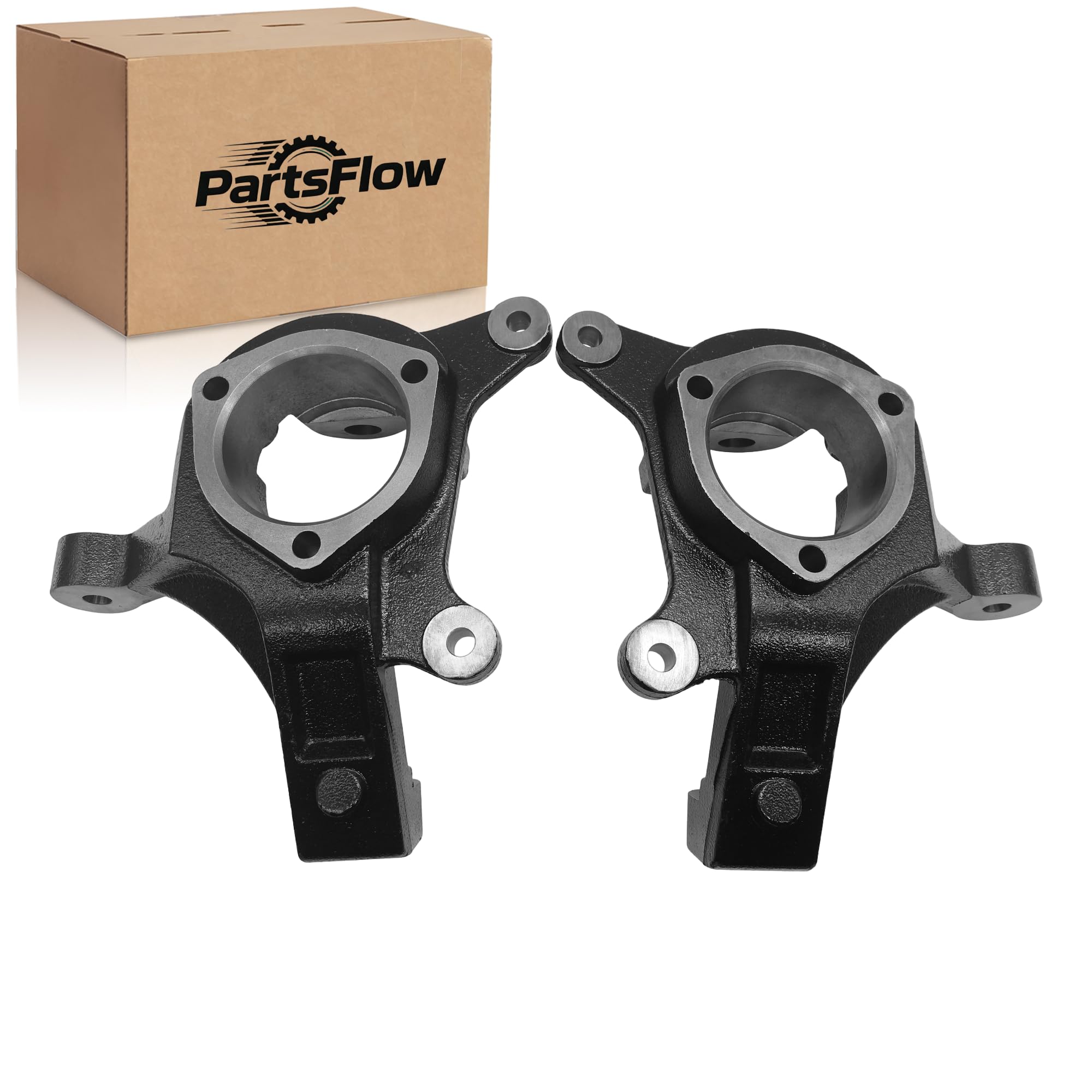 3" Lift Spindles Knuckles Set for 2WD Only Truck & SUV For 2007-2015 GMC Sierra 1500 Yukon For 2007-2015 Chevrolet Silverado 1500 Tahoe For 2007-2015 Cadillac Escalade Non-HD Only