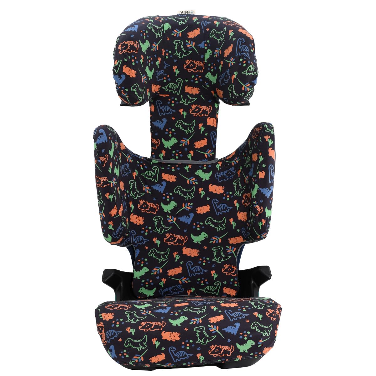 JYOKO KIDS Schutzhülle kompatibel mit Romer Kidfix (Romer Kidfix M I-SIZE, Happy Dino)