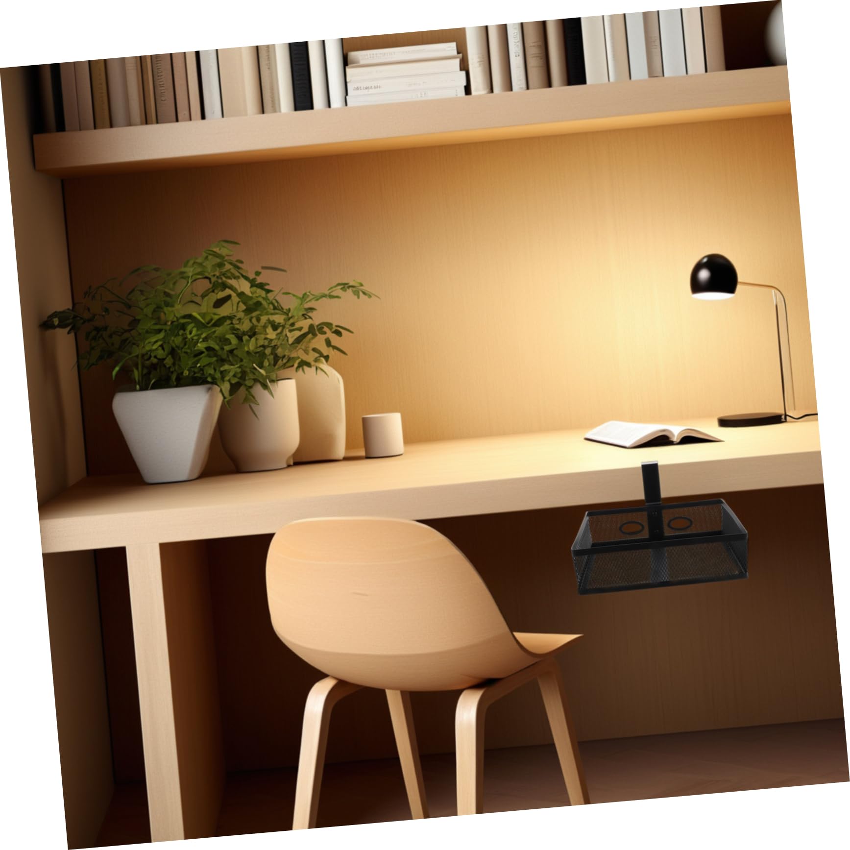 Schreibtisch-organizer Aus Metallgeflecht Stiftehalter-ablage Für Schreibtisch Vielseitig Für Büro Küche Haushalt Aufbewahrung Von Stift Make-up Kleinigkeiten Ohne Bohren