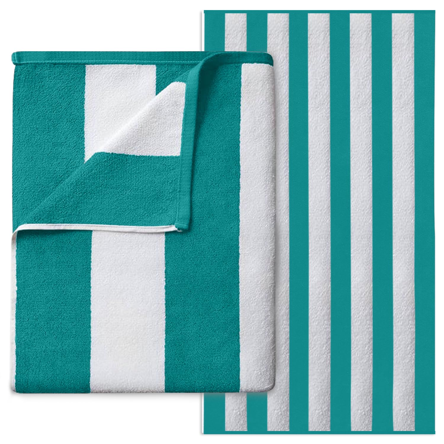 GC GAVENO CAVAILIA Microfiber Beach Towel Large - Super Absorbent Sand Free Beach Towels - Extra Large Beach Towel for Adults (100x200 cm) - Soft, Compact, Lightweight (1 Piece) - Teal