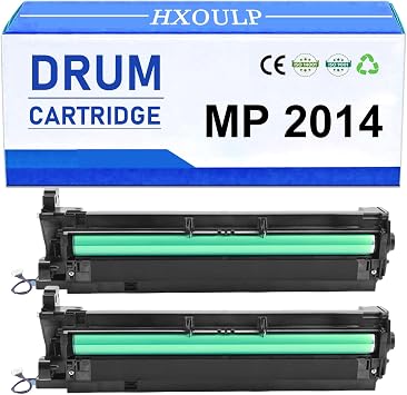 MP 2014 2014D 2014AD Drum Unit Replacement Compatible for Ricoh Aficio MP2014 MP2014D MP2014AD Printer Drum Kit 80000 Pages Black 2-Pack