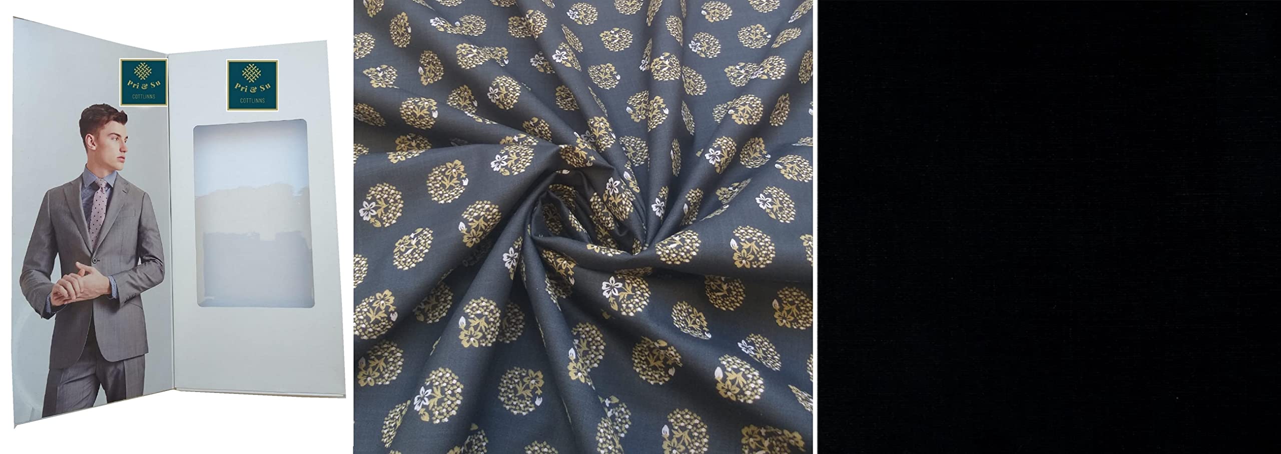 Pri & Su CottLinns Combo of Cotton Shirt 200019 & Trouser 90009-picture-29