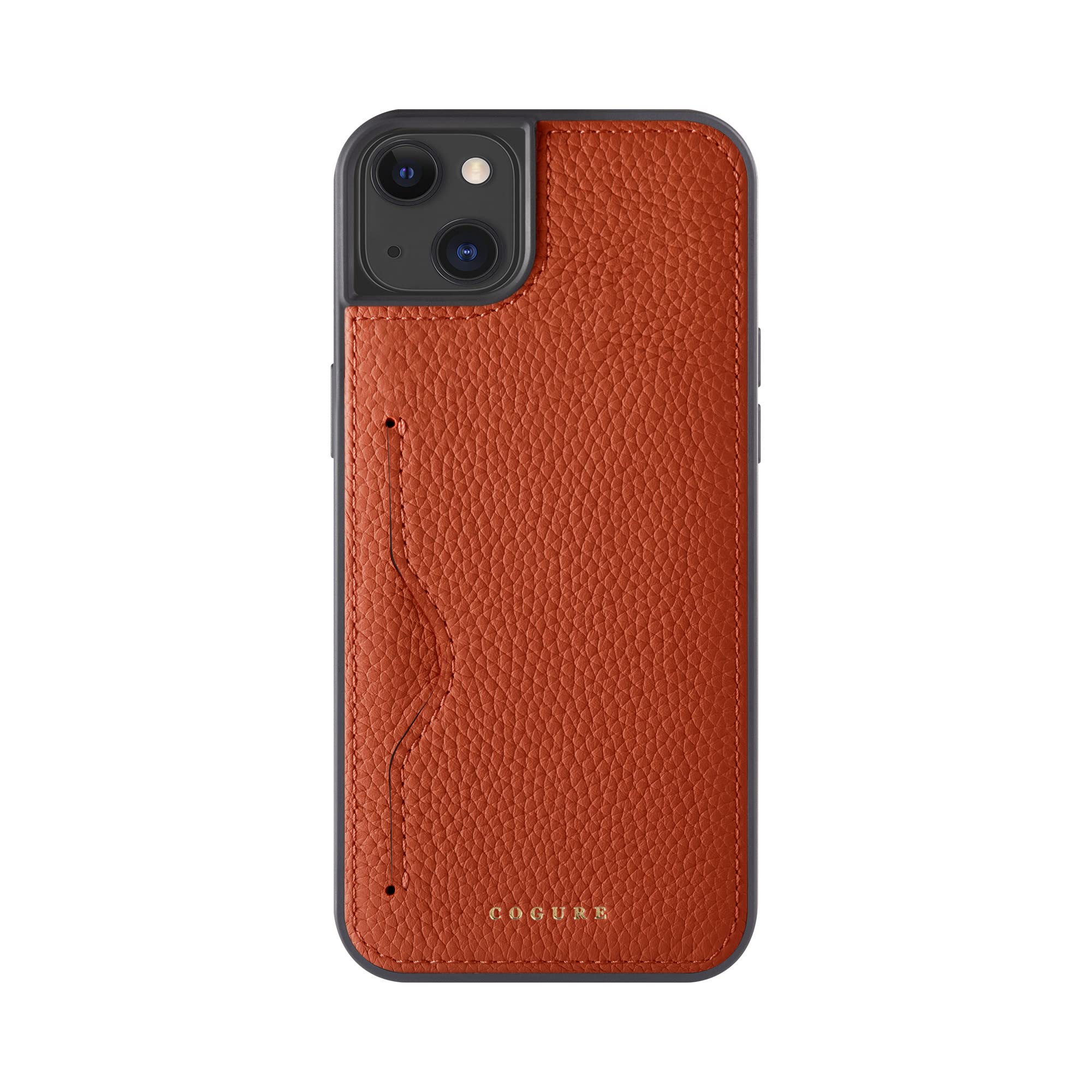 Amazon.co.jp: COGURE iPhone 15 Plus Case, Genuine Leather, Shrink