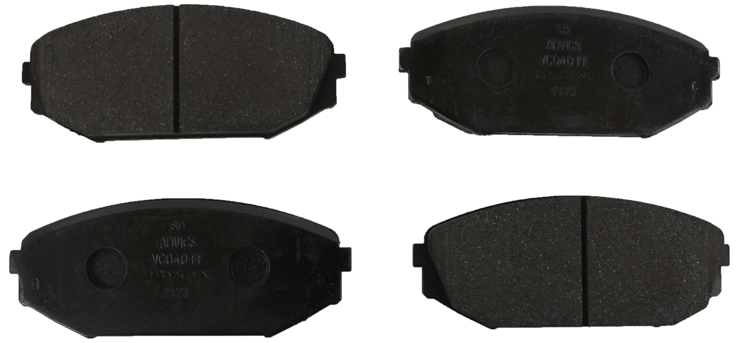 Amazon.com: Genuine Honda 45022-S0X-405 Brake Pad Set, Front