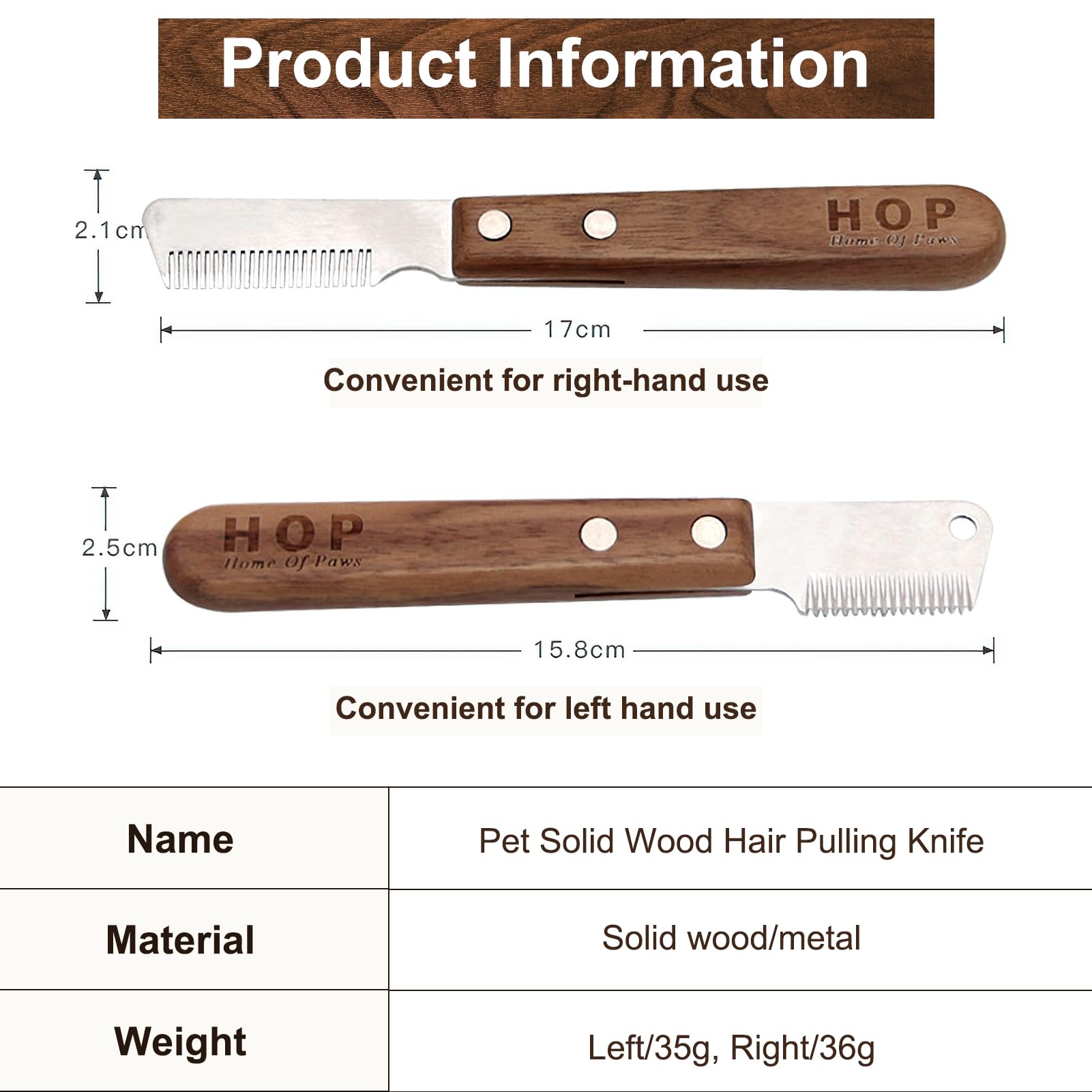 Trimmmesser für Hunde, 2-Teiliger Satz Haustier Trimmer Edelstahl Trimmer Set Hundefellpflege Haustier Produkte Haarkratzer Kamm Geeignet Für Katzen Hunde