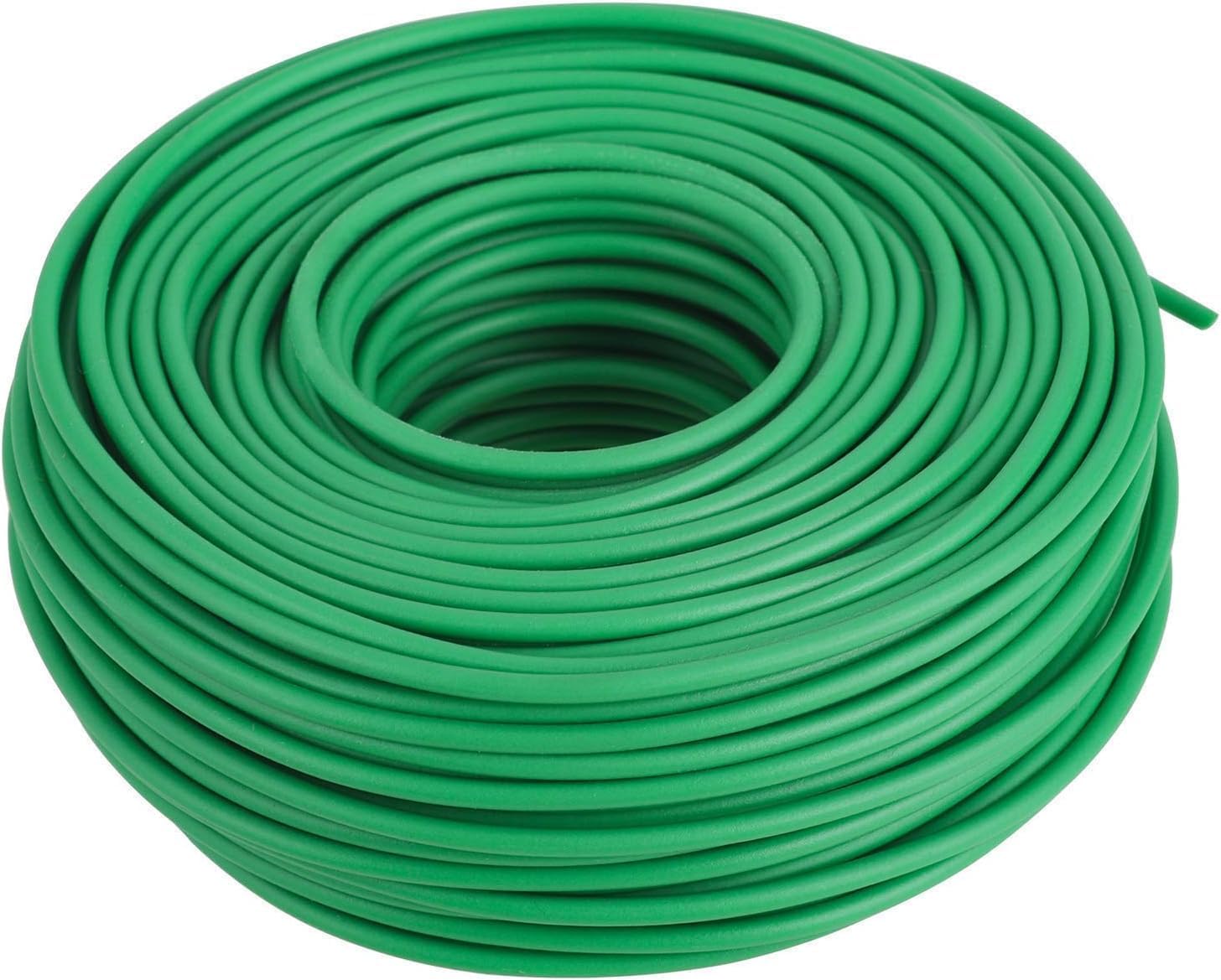 Soft Plant Ties 9.85Ft, Diameter 0.16"/4mm Green Plant Twist Garden Ties Gardening Supplies for Supporting Climbing Plants, Tomatoes, Vegetables, Fixing Garden Planting Branches Vines & Stems