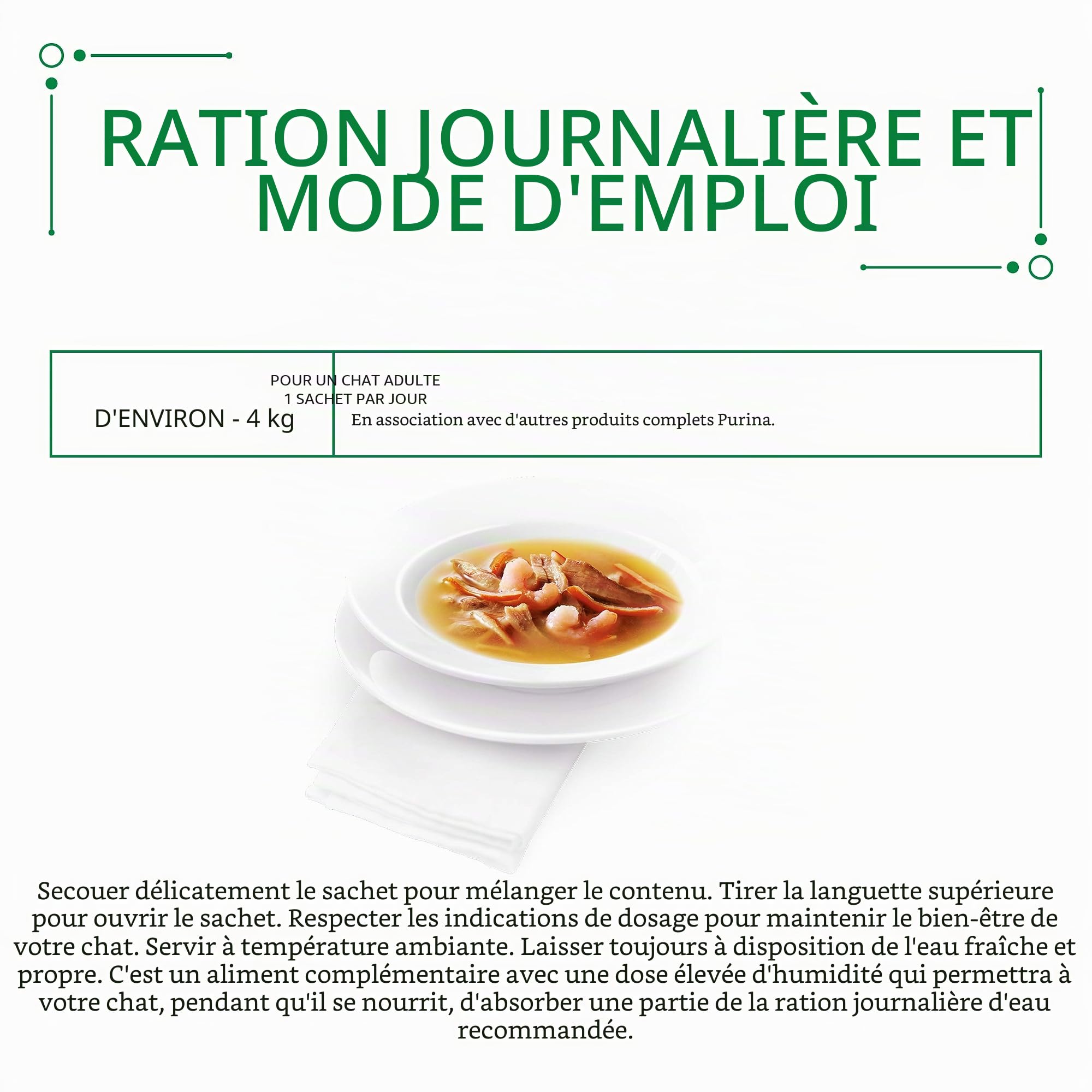Gourmet - Crystal Soup - Lot de 32 bouillons pour Chat, avec du Thon Naturel et sa Garniture des crevettes, 40 g
