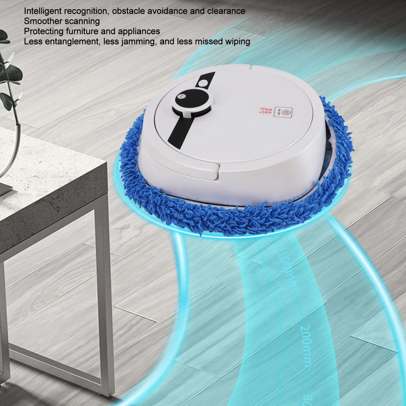 Amazon.co.jp : 自動床拭きロボット、2 in 1ロボット掃除機とモップ