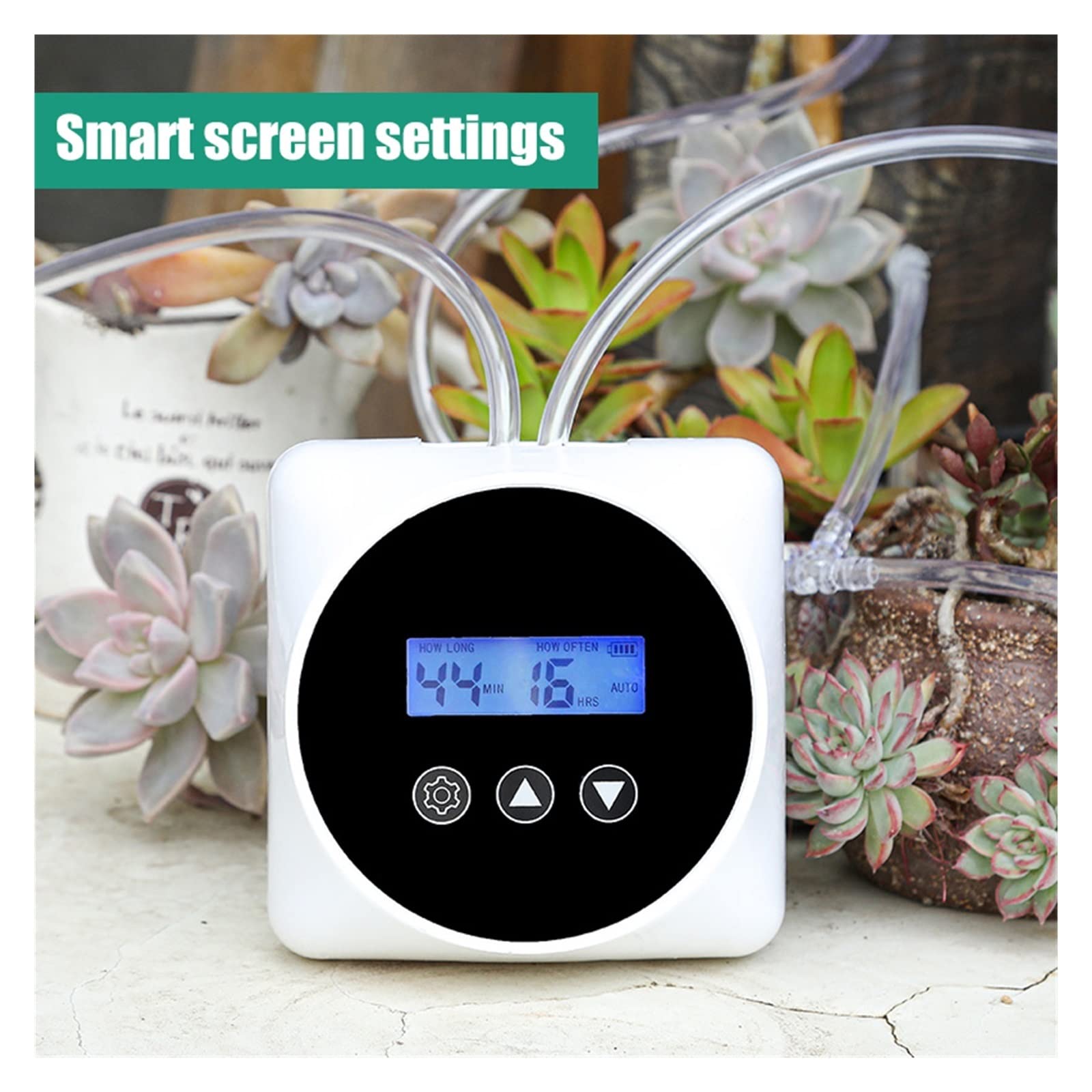 Inteligentny system nawadniania kroplówki roślina szklarnia automatyczna podlewanie Timer Garden Water Controllera Wodakowe urządzenie(15pot Watering kits)