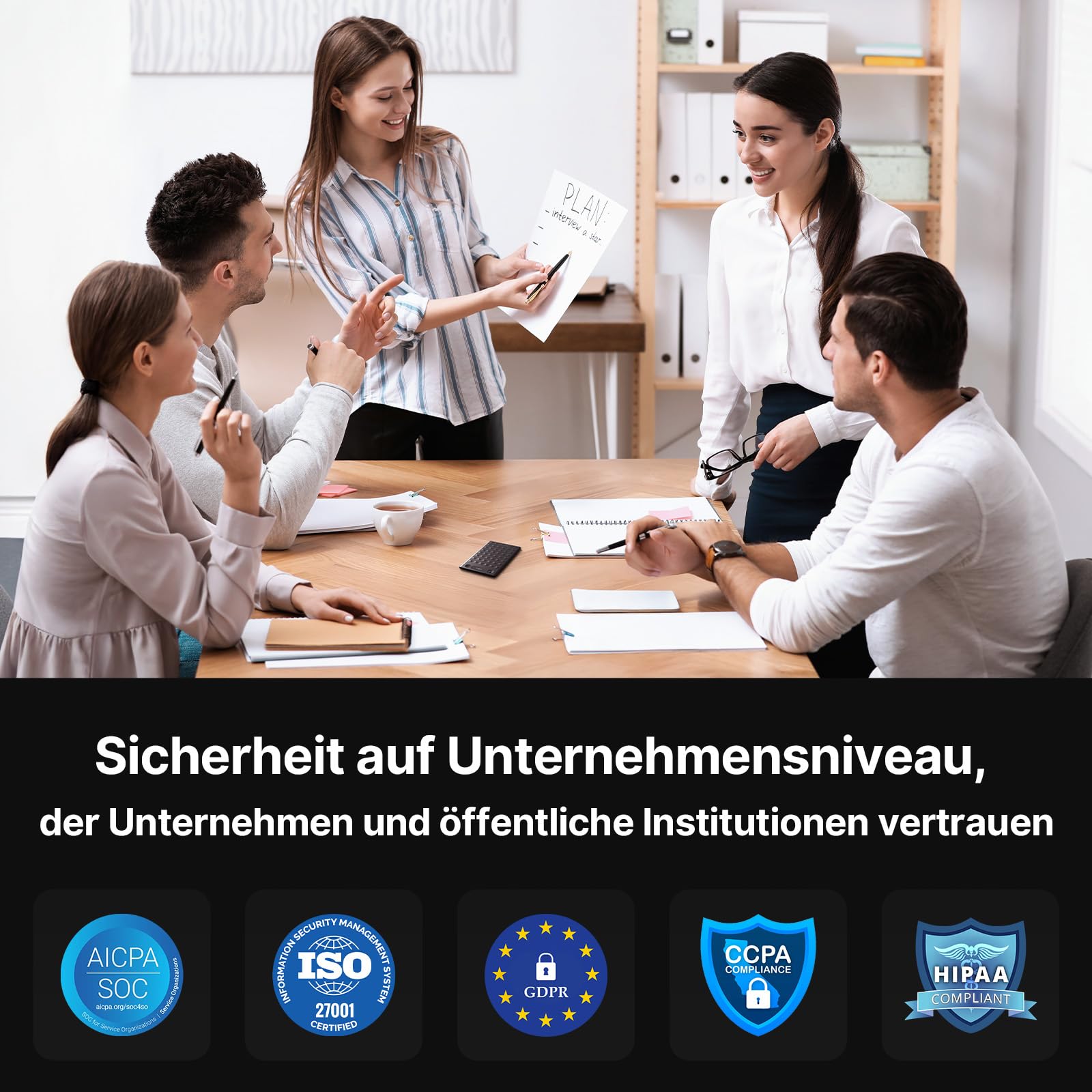 KI-Sprachrecorder, Notta Memo Digitales Diktiergerät mit Etui, KI-Transkription & Zusammenfassung in 58 Sprachen, 2000h Speicher, EIN-Knopf-Aufnahme für Anrufe, Meetings, Interviews, Vorlesungen