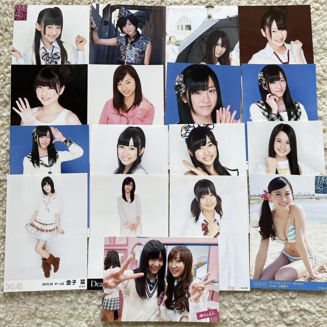 Amazon.co.jp: SKE48 NMB48 HKT48 生写真 17枚 : おもちゃ