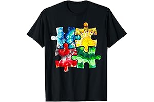 Tie Dye Autism Awareness Shirt