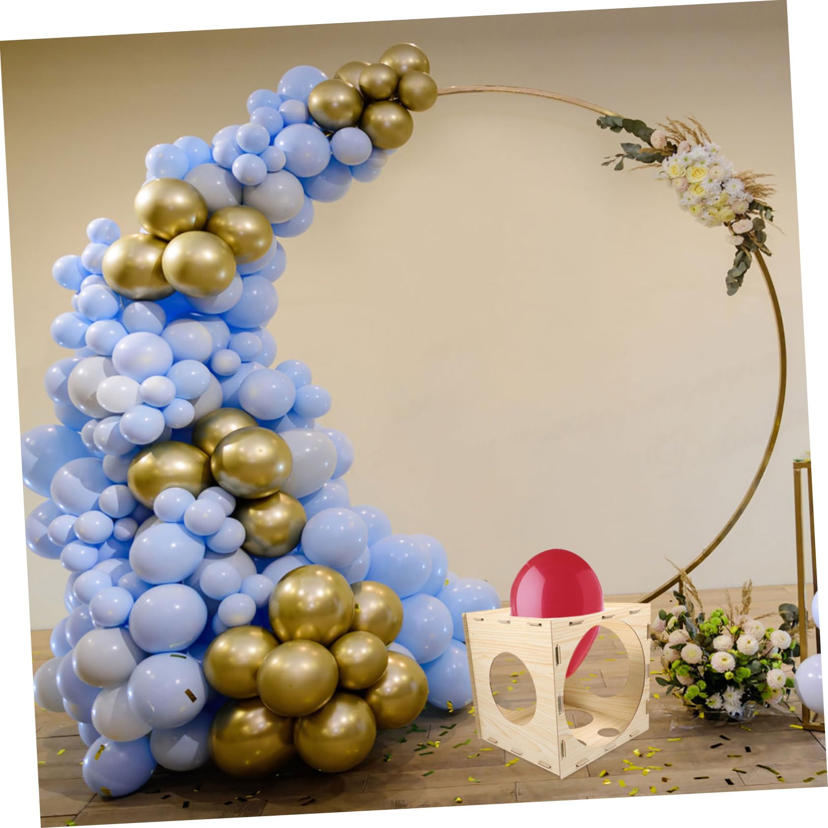 Halloween Geschenkideen Holz Ballon Größenwürfel Messwerkzeug 9 Löcher