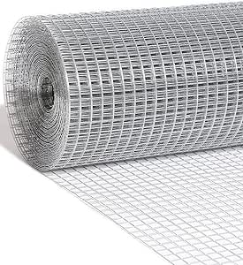 Hardware Cloth 1/2 inch 36 x 100 Ft 19-Gauge, Hot-Dip Galvanized After Welding