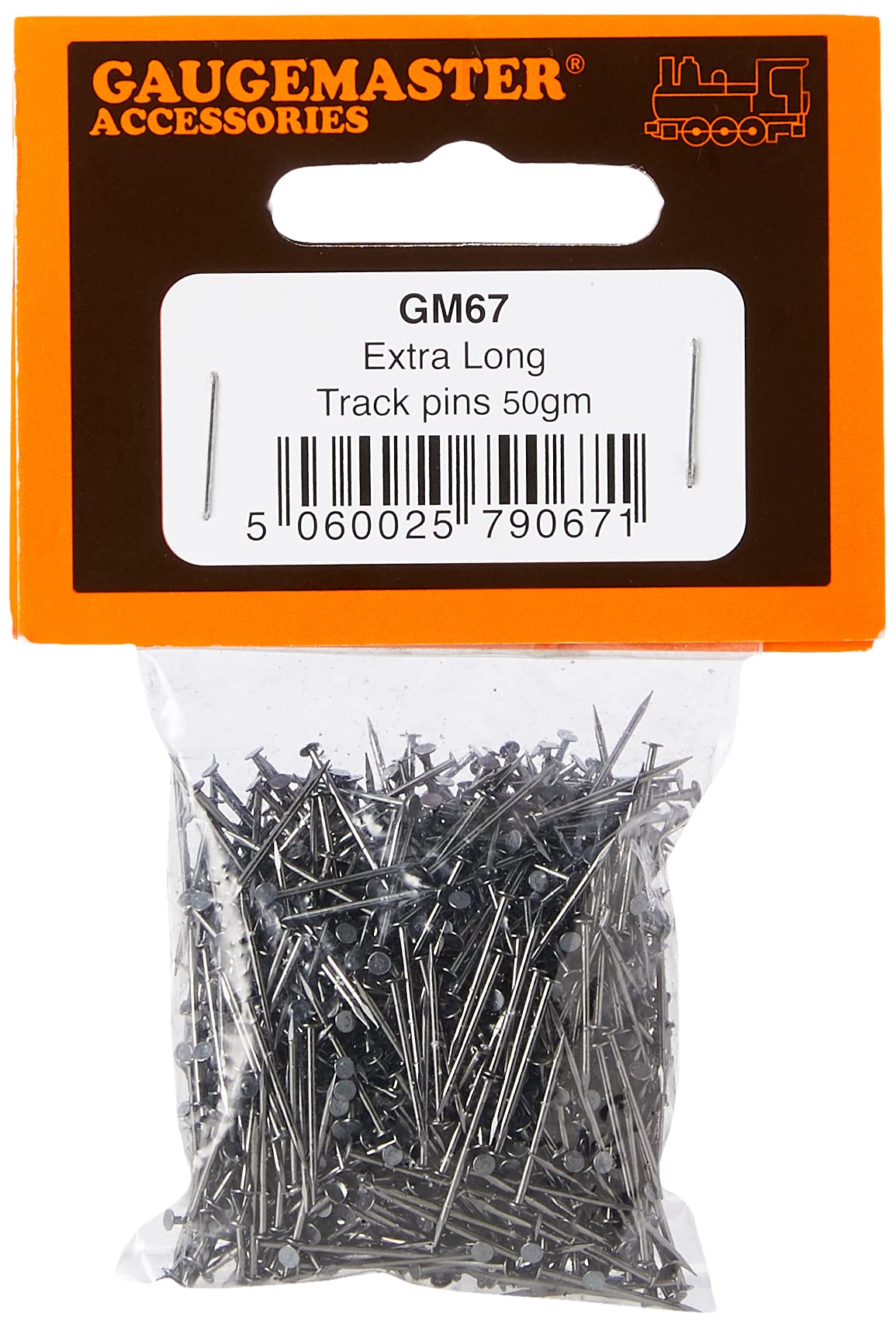 Gaugemaster GM67 Track Pins 15mm Extra Long (50g)