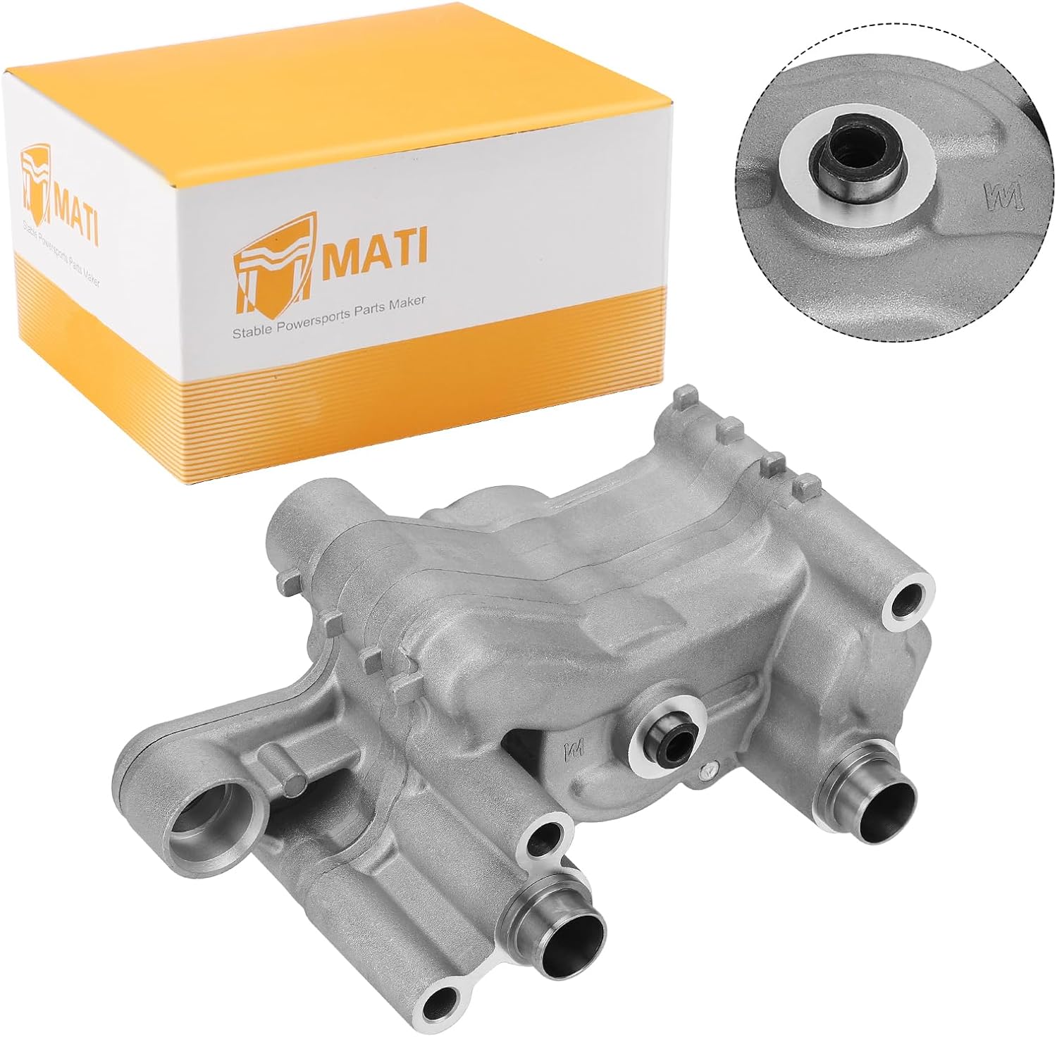 M MATI Oil Pump Assembly for Honda Rincon 650 680 Pioneer 700 Big Red 700 TRX650 TRX680 SXS700 MUV700