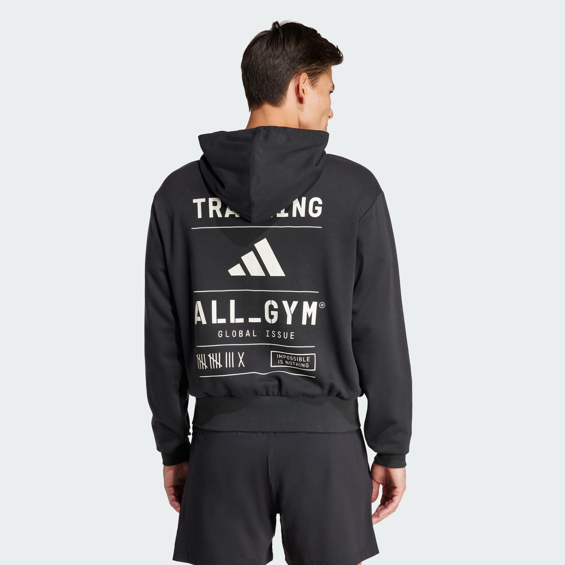 Adidas All-Gym Category Pump Cover Hoodie Sudadera Unisex Adulto