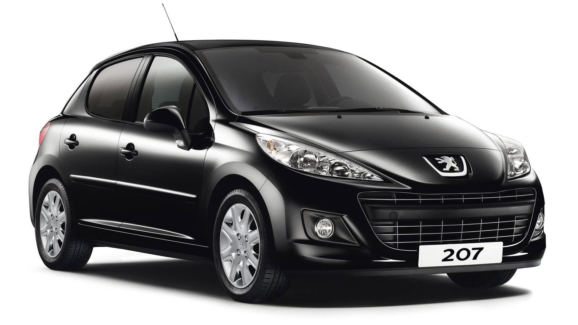 Dywaniki do Peugeot 207 od 2007-2012 Dostosowane, antypoślizgowe, wzmocnione gumowe zatrzaski, guziki mocujące