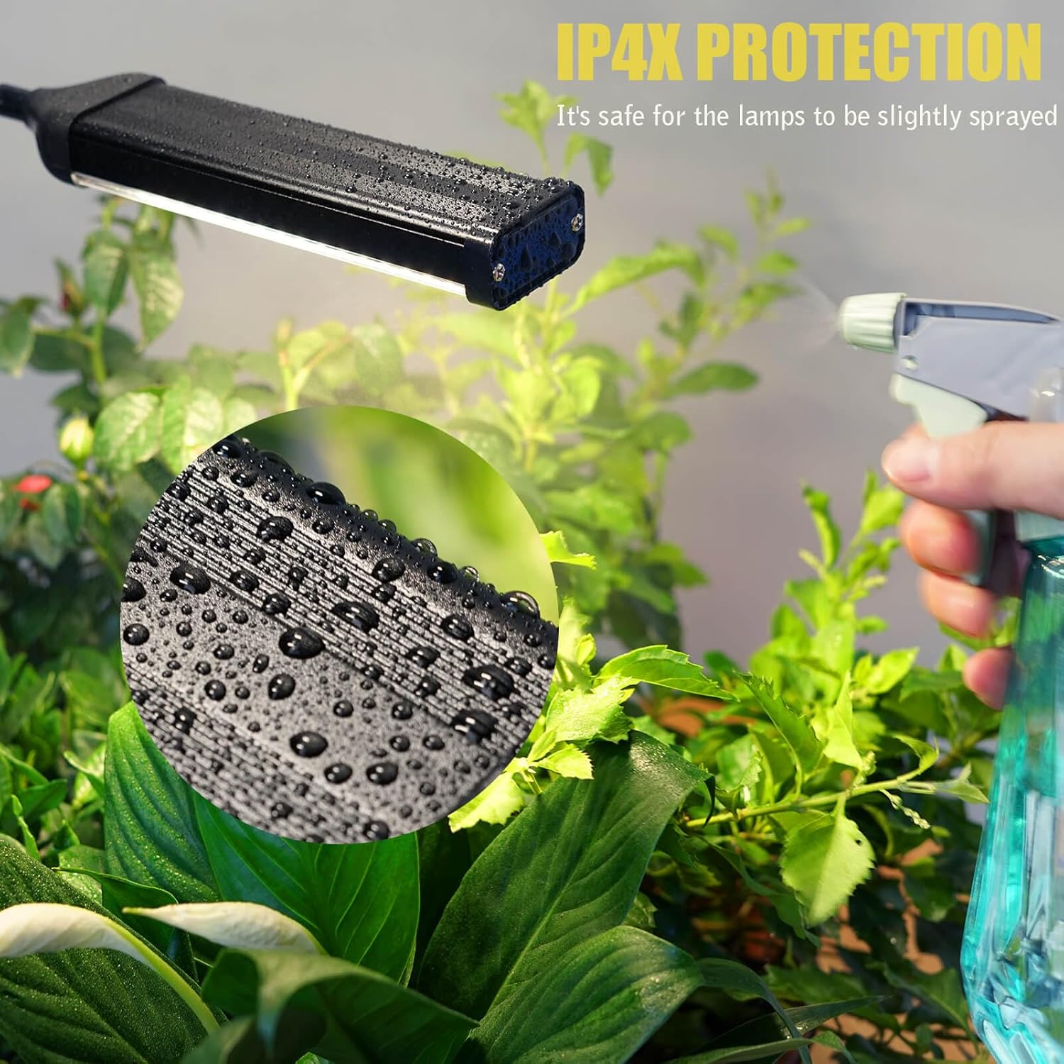 LED Grow Lights for Indoor Plants, [ ] Full Spectrum Grow Light 8 in1, Auto On/Off Timing 4/8/12H, Plant Lights for Indoor Growing