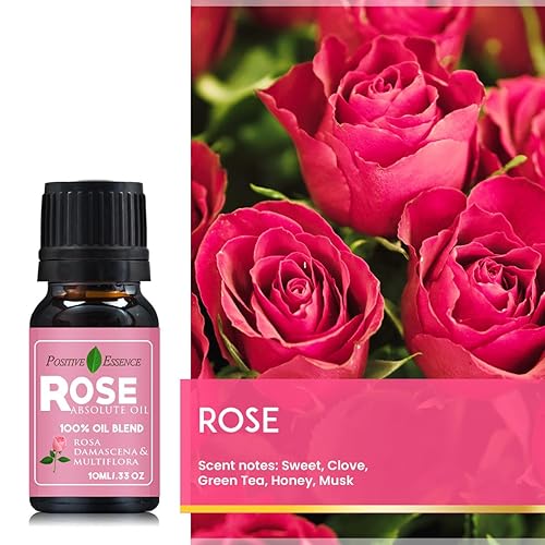 Miniatura 3 de Aceite de esencia de rosa, aceite absoluto de rosa 100% puro para difusor, aceite esencial de rosa para relajación, aceite de rosa, calidad premium,