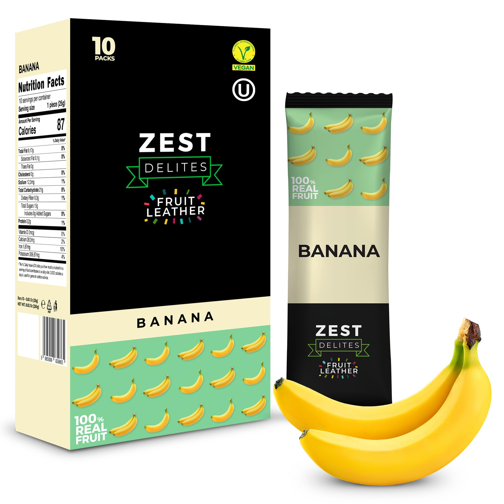 Zest Delites, Dried Fruits, 10 Pack, Dried Fruits Additive-Free, Sugar-free, Gluten Free Sweets, Gluten Free, Diet Sweets, Raisins Free, Sugar-Free Oil, Dried Fruit Mix, Healthy Treats, Fruit Bars,