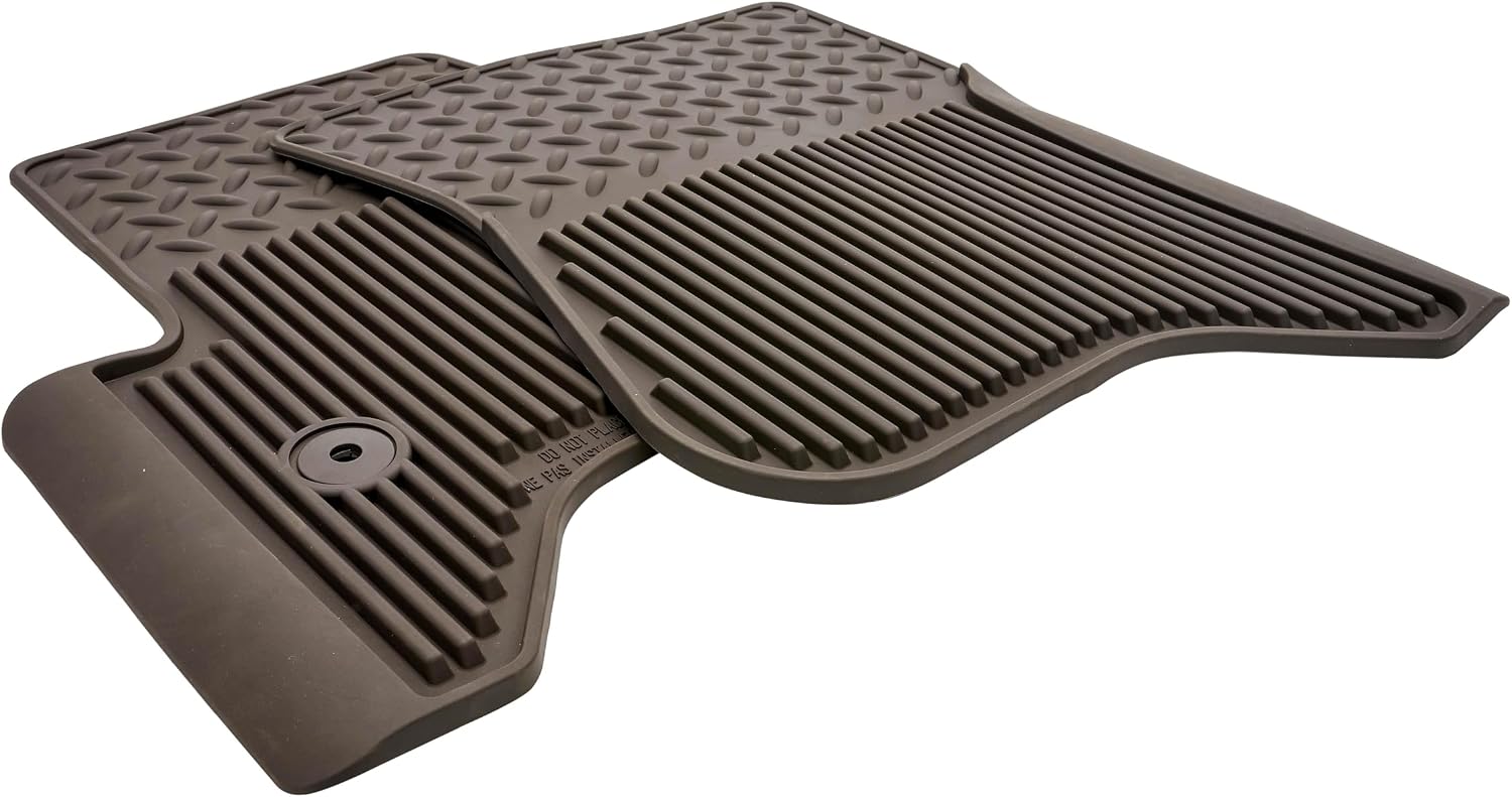 GM Accessories 19302936 Front Floor Mats in Cocoa