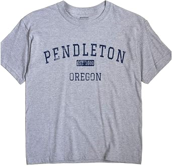 Pendleton Oregon T-Shirt Vintage EST