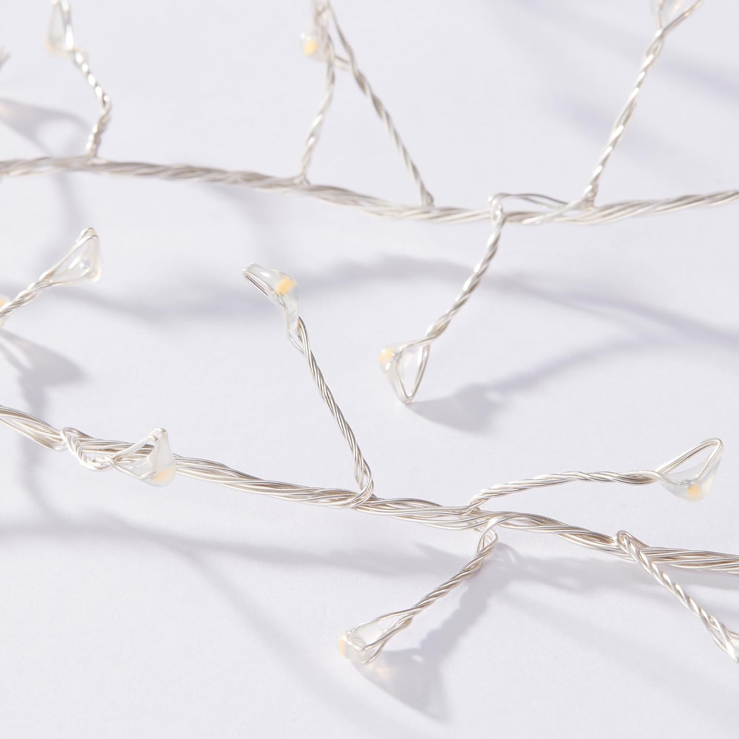 STRÅLA LED lighting chain with 160 lights, battery-operated mini