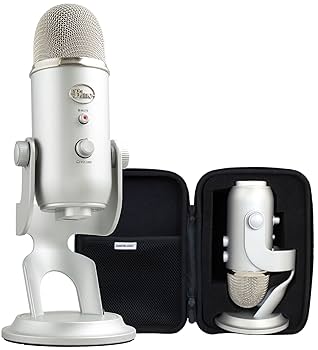 ロジクール Blue Yeti Silver - USB (PS MAC PC) ロジクール Blue Yeti Silver - USB (PS MAC PC) Amazon.com