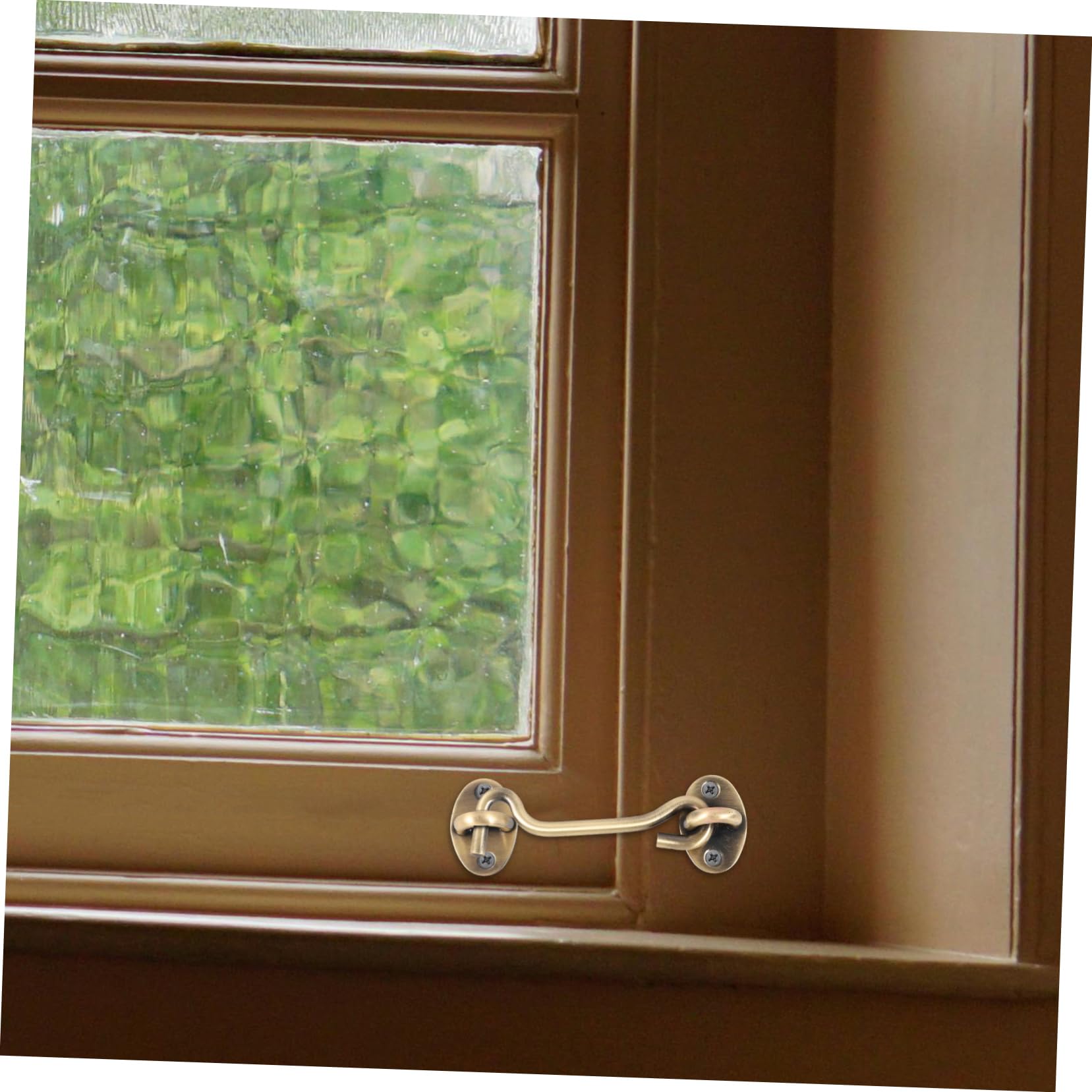 Cabilock Stainless Steel Window Hook Latch Door Locking Hook for Windows Doors Easy Install Windproof Multi-Functional