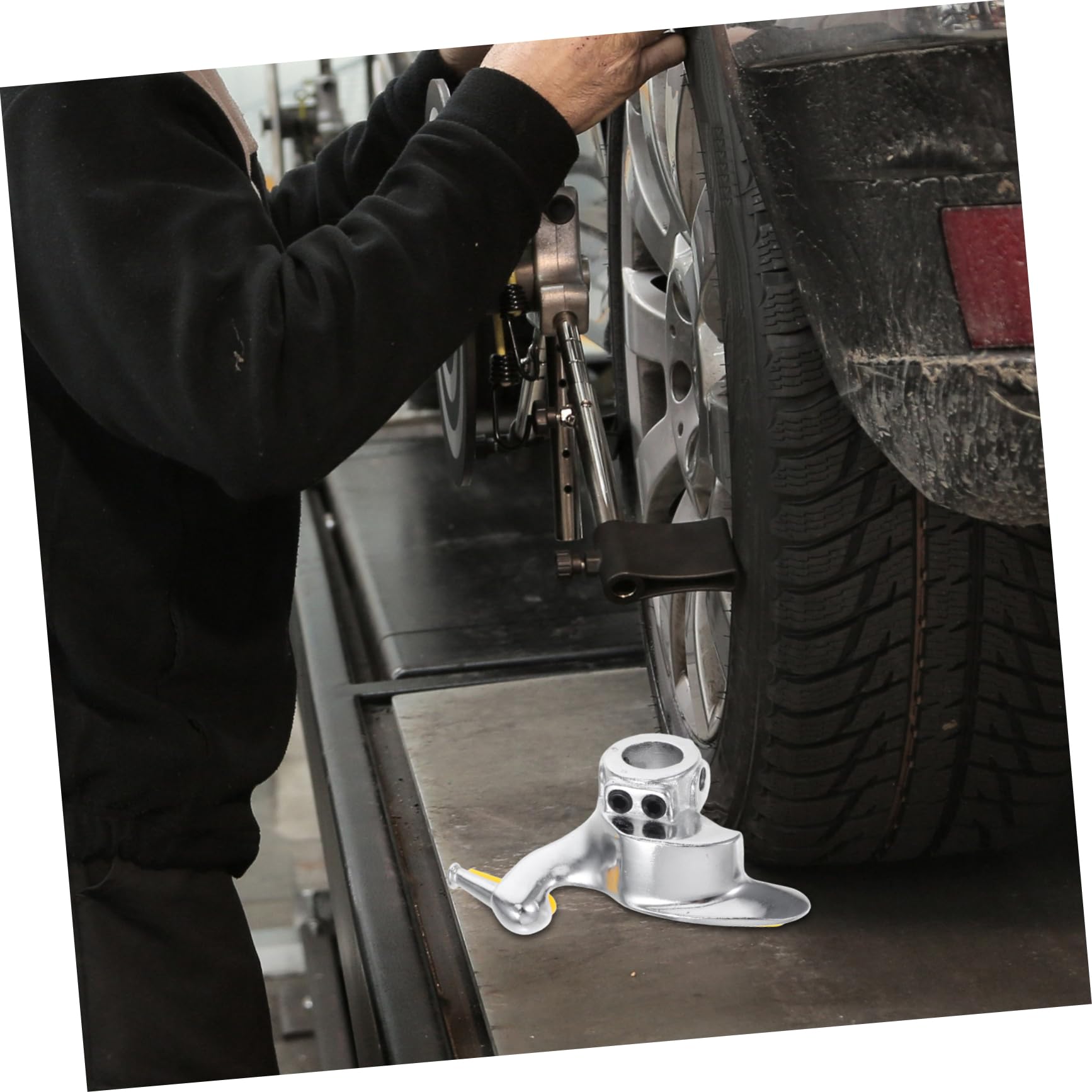 Utensile per Smontagomme Manuale Testa a Forma di Becco per Cambio Gomme Attrezzo in Acciaio Fuso per Smontaggio Pneumatici Veicoli