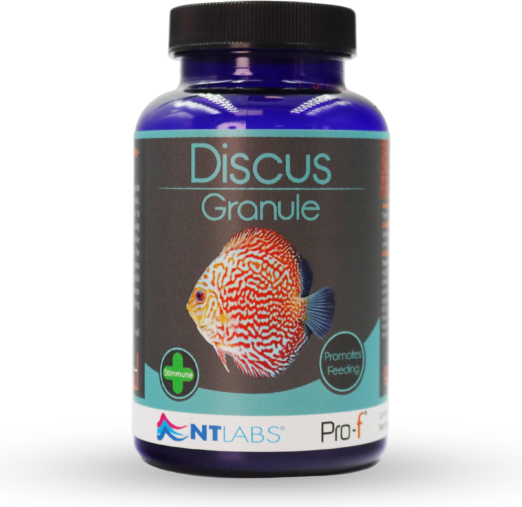 NT Labs Pro-f Discus Granule, High Protein Discus Feed, Aquarium Fish Food, Sinking Granule, Nutritious Fish Feed, 95g