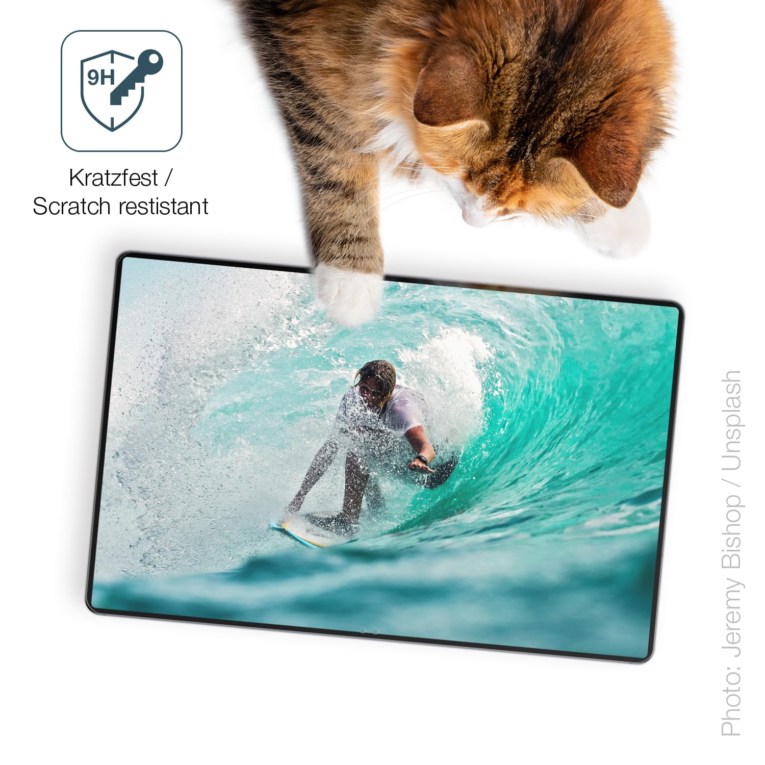 dipos I 2x Pellicola Protettiva opaco compatibile con Samsung Galaxy Tab S10 Ultra 5G Protezione Vetro Flessibile 9H