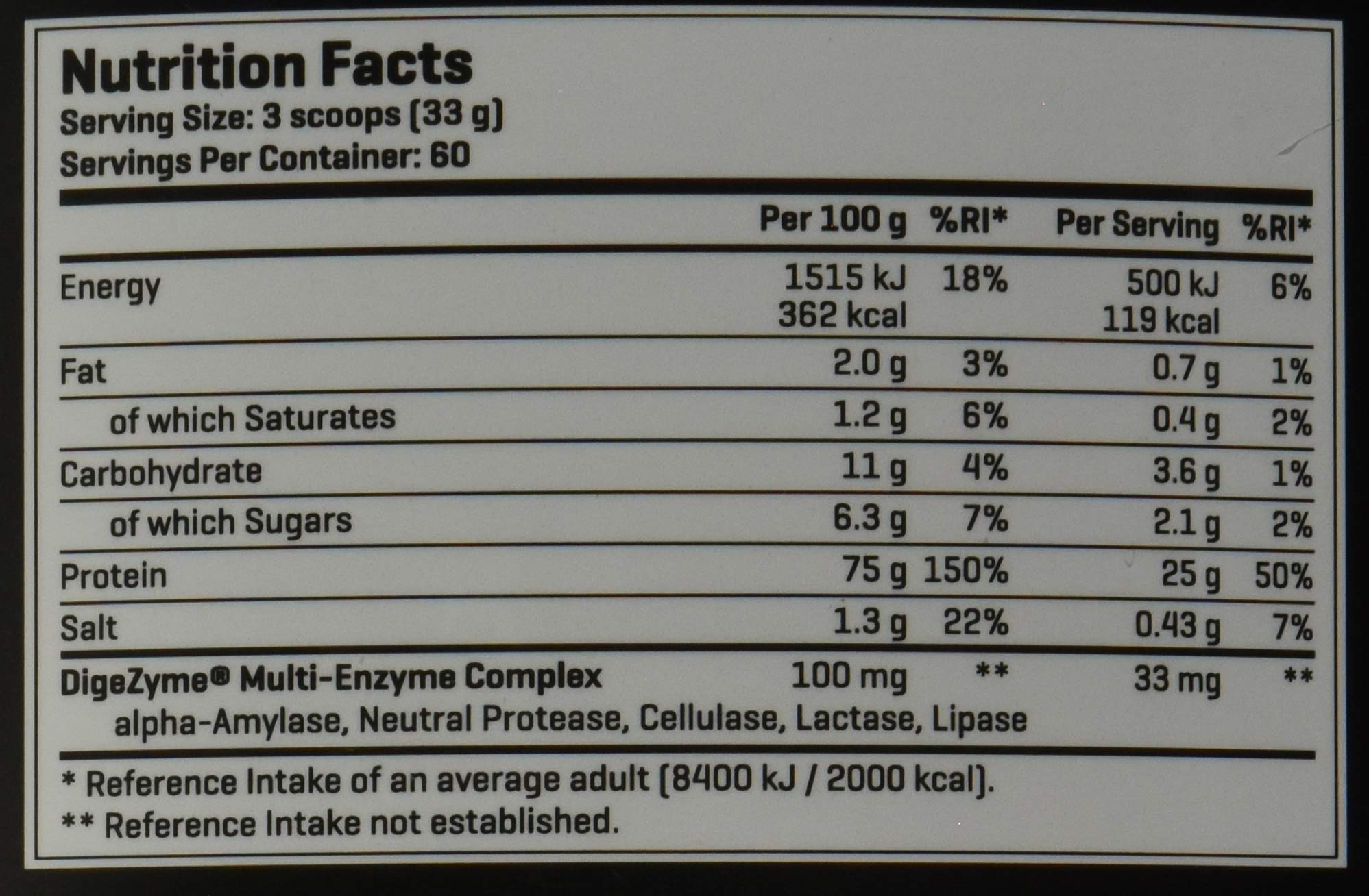 Prozis Xtreme Casein SS Integratore, 2000 g, Cioccolato