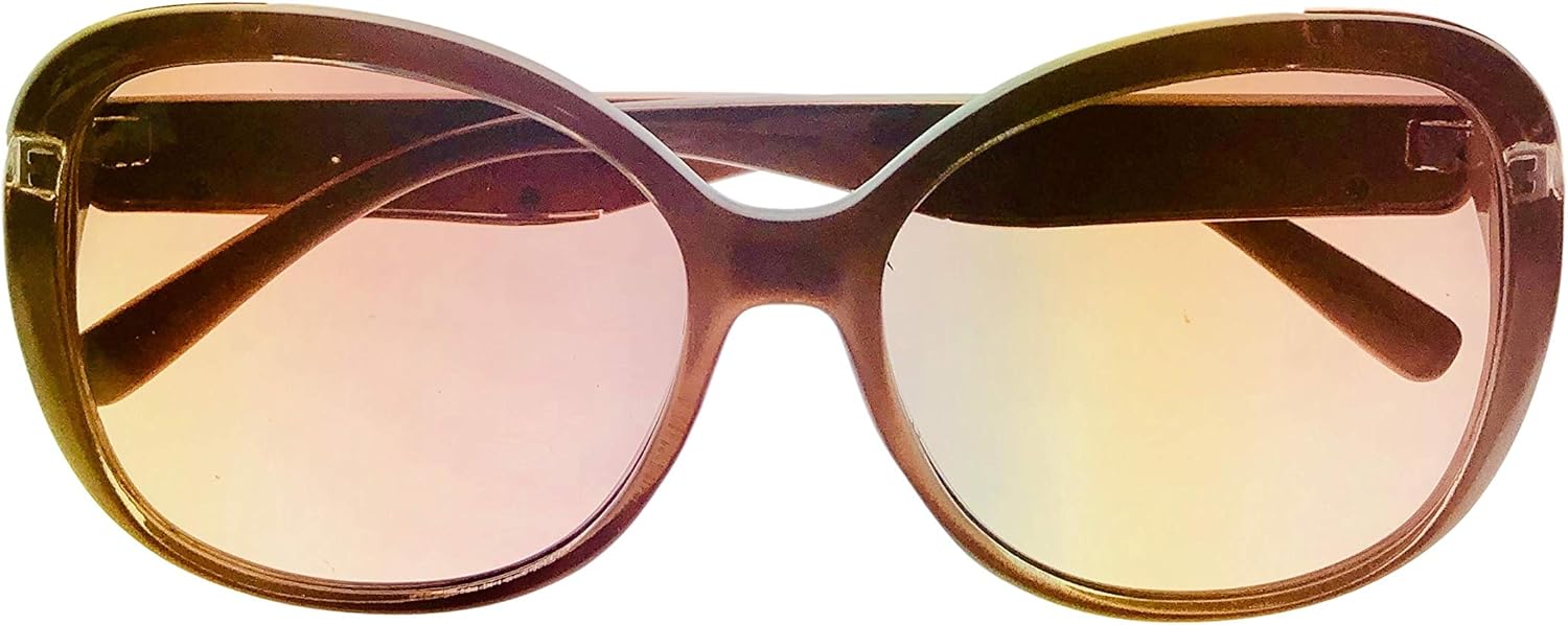 De dalt a baix view of Kenneth Cole Reaction KC1345 sunglasses, open